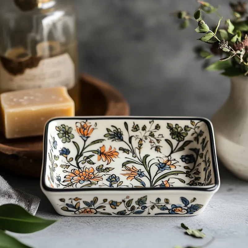 Uttar Pradesh Artistic Pradesh Bathroom Accessories Soap Dishes Variant 2