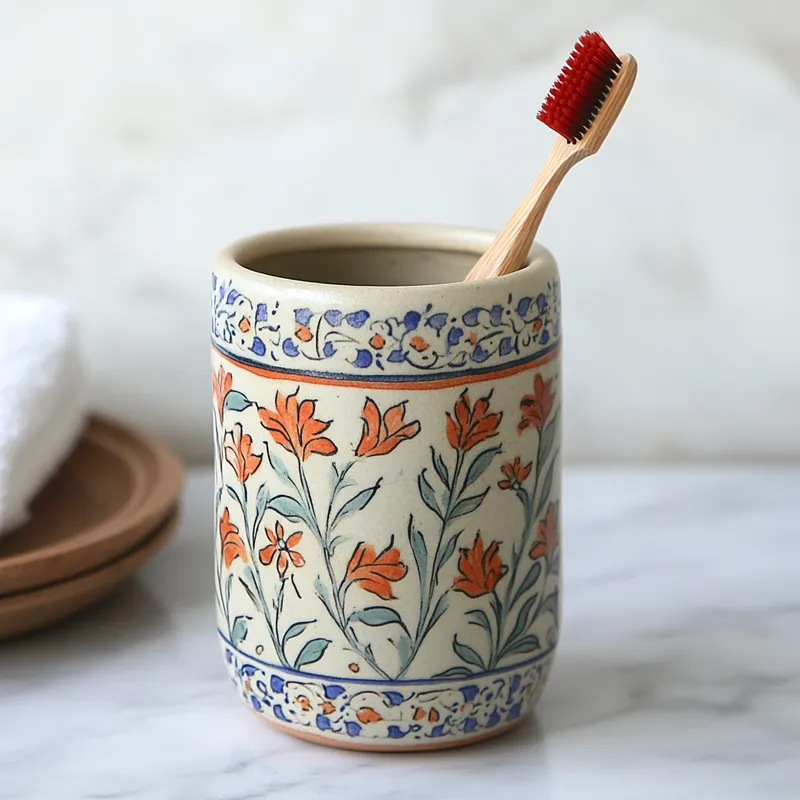 Uttar Pradesh Artistic Pradesh Bathroom Accessories Toothbrush Holders Variant 2