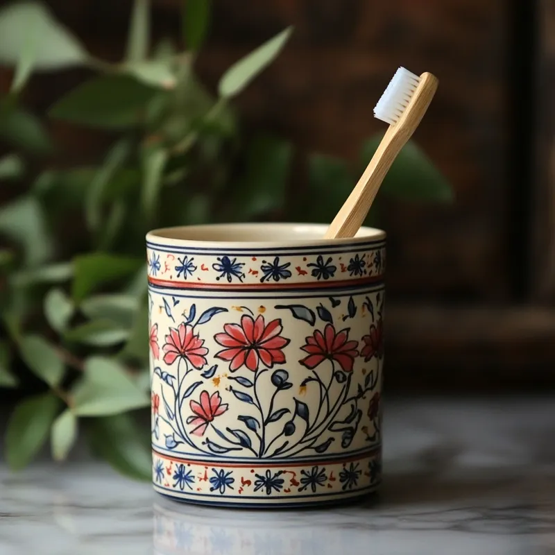 Uttar Pradesh Artistic Pradesh Bathroom Accessories Toothbrush Holders Variant 3