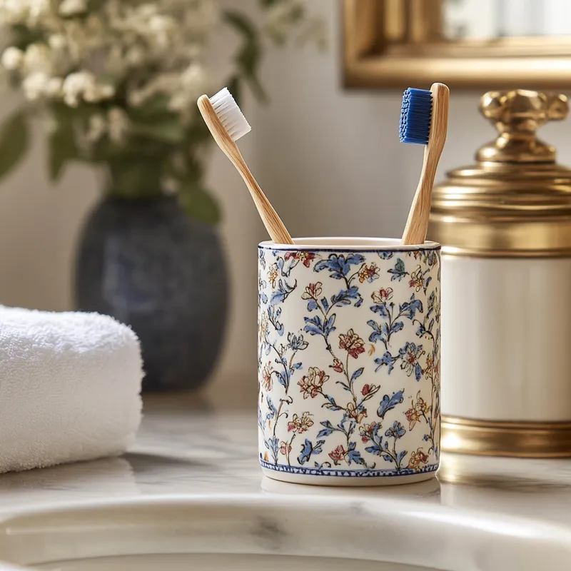 Rajasthan Artistic Bathroom Accessories Toothbrush Holders Variant 1