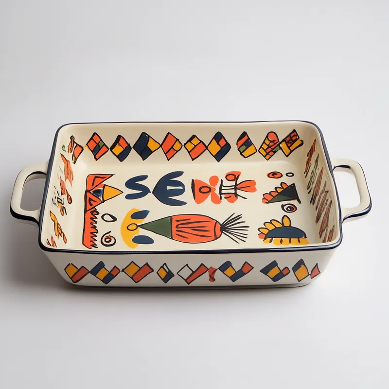 Gujarat Artistic Baking Dishes Lasagna Dishes Variant 1