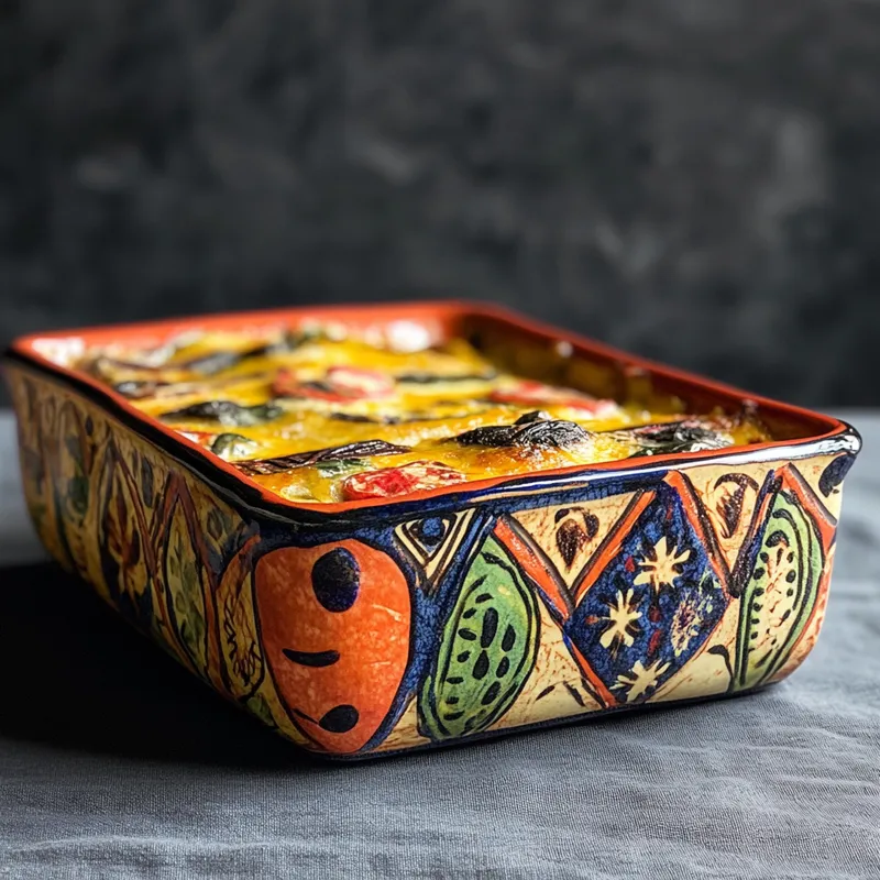 Gujarat Artistic Baking Dishes Lasagna Dishes Variant 3