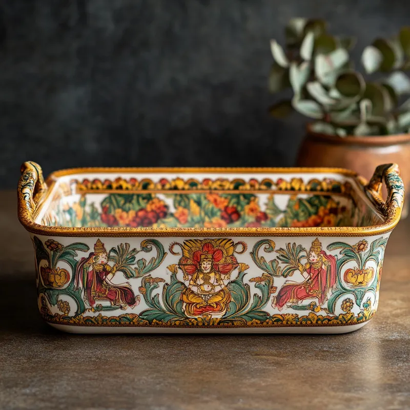 Tamil Nadu Artistic Nadu Baking Dishes Lasagna Dishes Variant 3