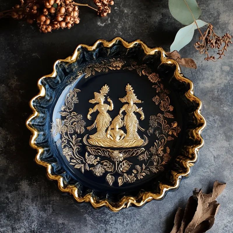 Tamil Nadu Artistic Nadu Baking Dishes Pie Dishes Variant 1