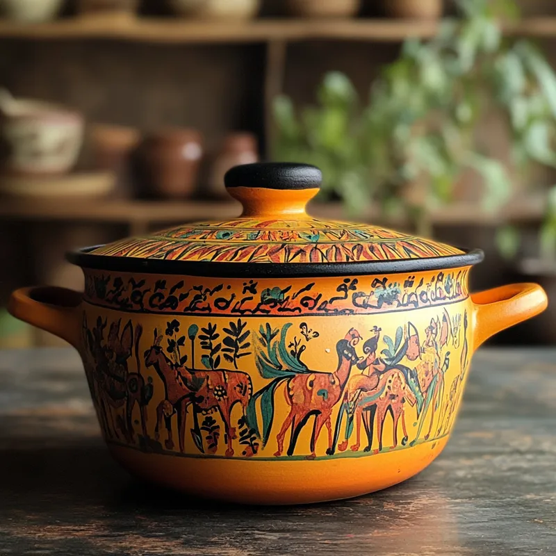 Kerala Artistic Cooking Pots Clay Cooking Pots Variant 3