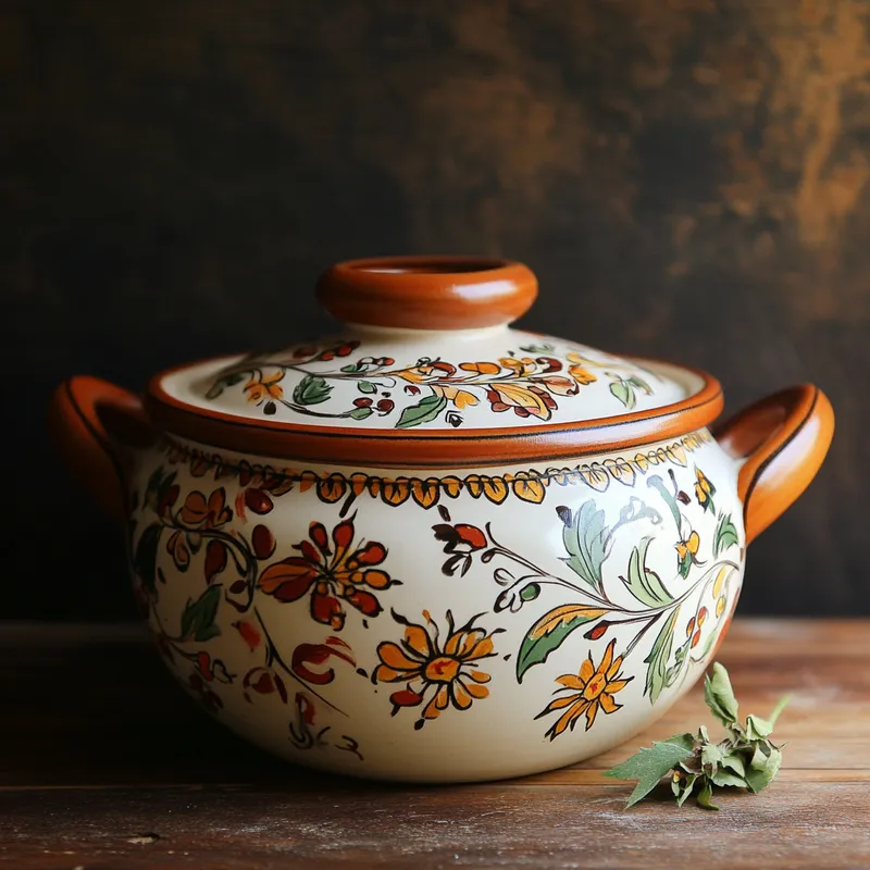 Rajasthan Artistic Cooking Pots Clay Cooking Pots Variant 1