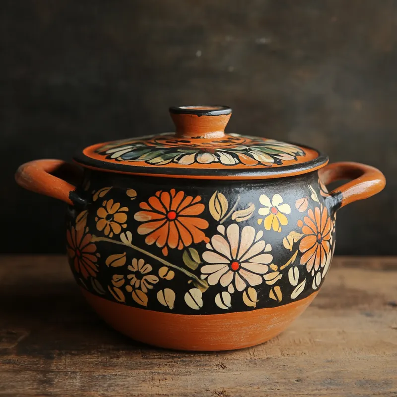 Rajasthan Artistic Cooking Pots Clay Cooking Pots Variant 3