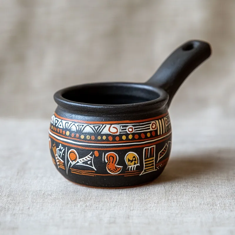 Odisha Artistic Cooking Pots Ceramic Saucepans Variant 3