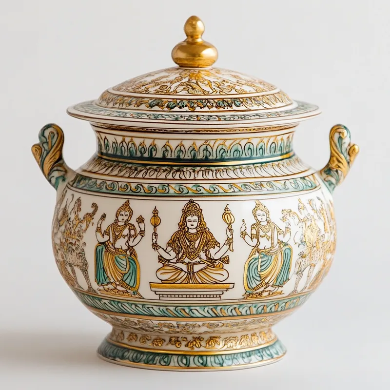 Tamil Nadu Artistic Nadu Cooking Pots Ceramic Tandoors Variant 3