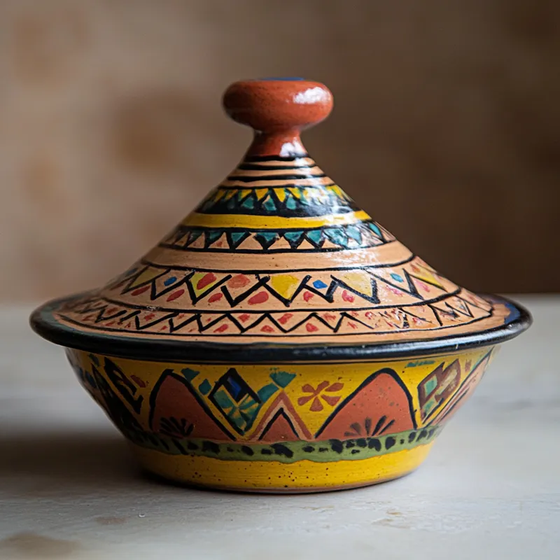 Gujarat Artistic Cooking Pots Tagines Variant 1