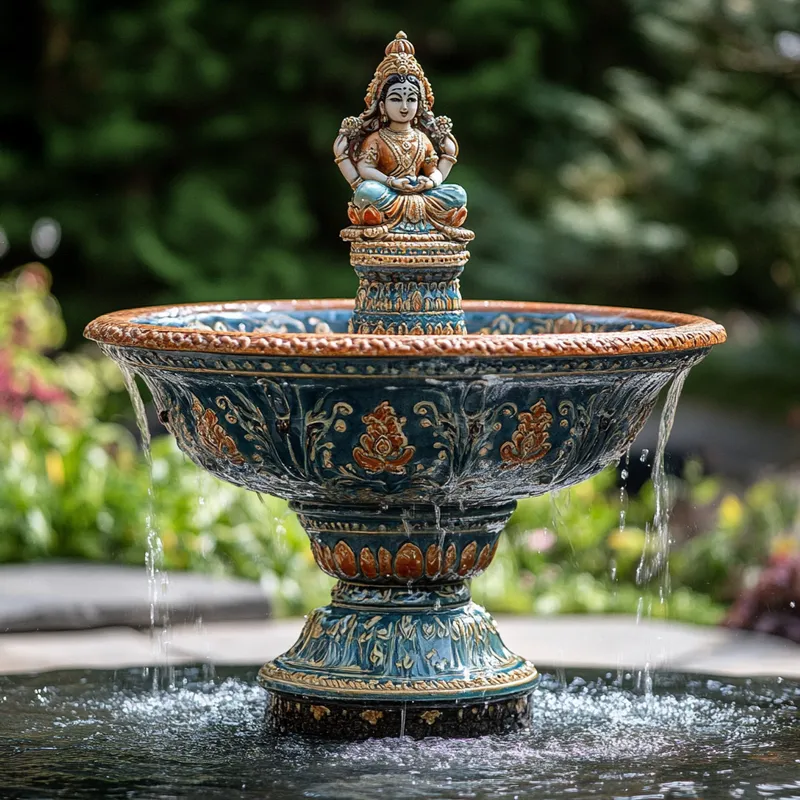Tamil Nadu Artistic Nadu Garden Decor Water Fountains Variant 1