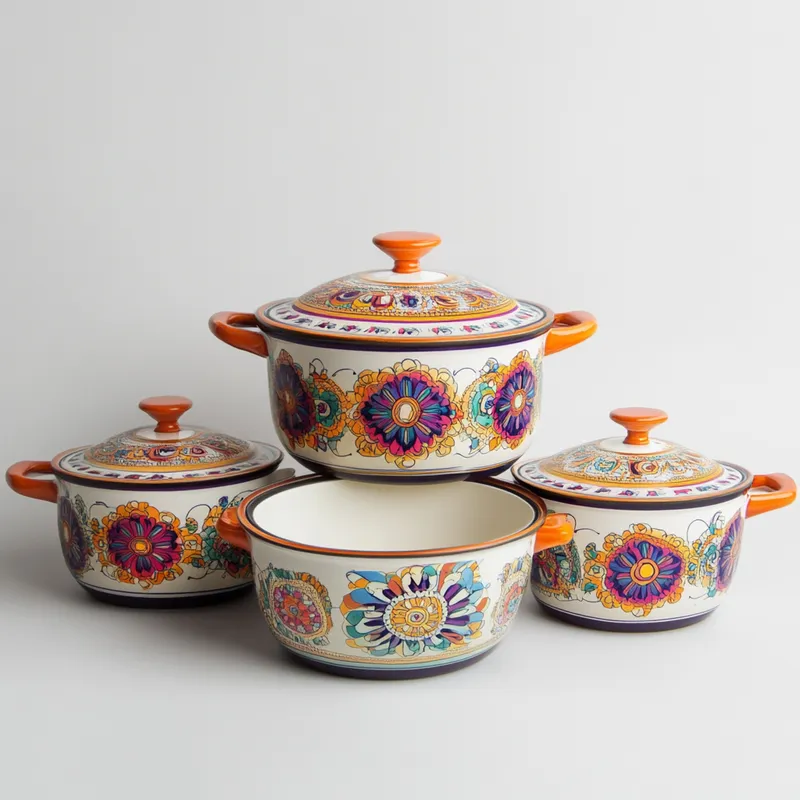 Heritage Arunachal Pradesh Kitchenware Set Of Cooking Pots Collection Variant 2
