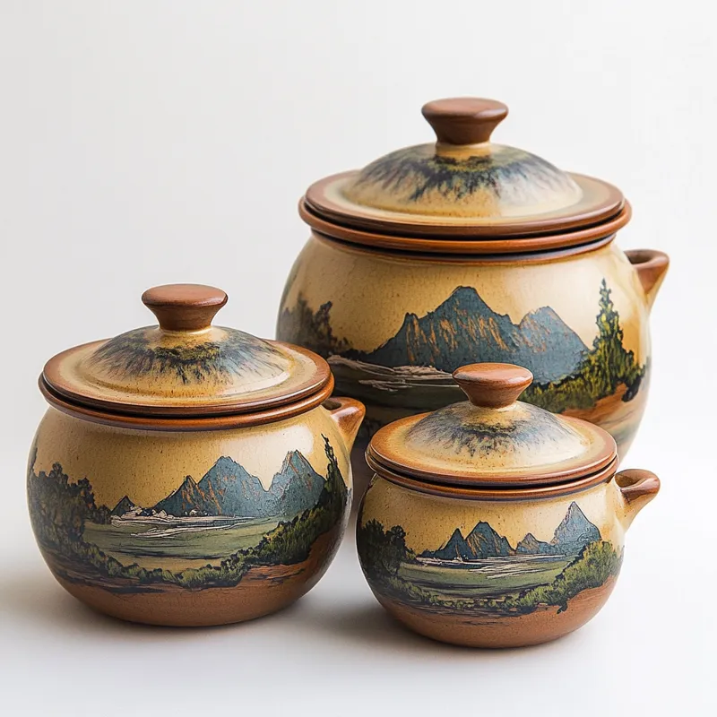 Himachal Artisanal Pradesh Kitchenware Set Of Cooking Pots Variant 3