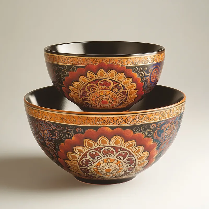 Heritage Arunachal Pradesh Kitchenware Set Of Serving Bowls Collection Variant 1