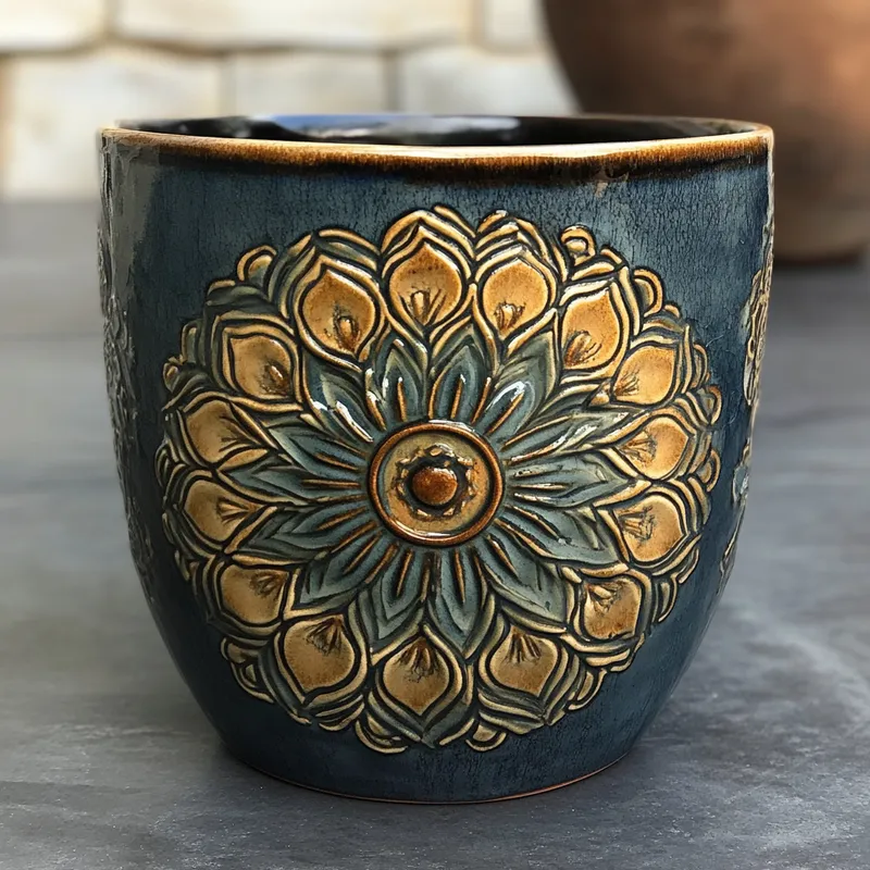Heritage Arunachal Pradesh Planters Decorative Plant Pots Collection Variant 3