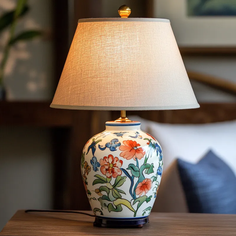 Rajasthan Artistic Showpieces & Figurines Ceramic Lamps Variant 3
