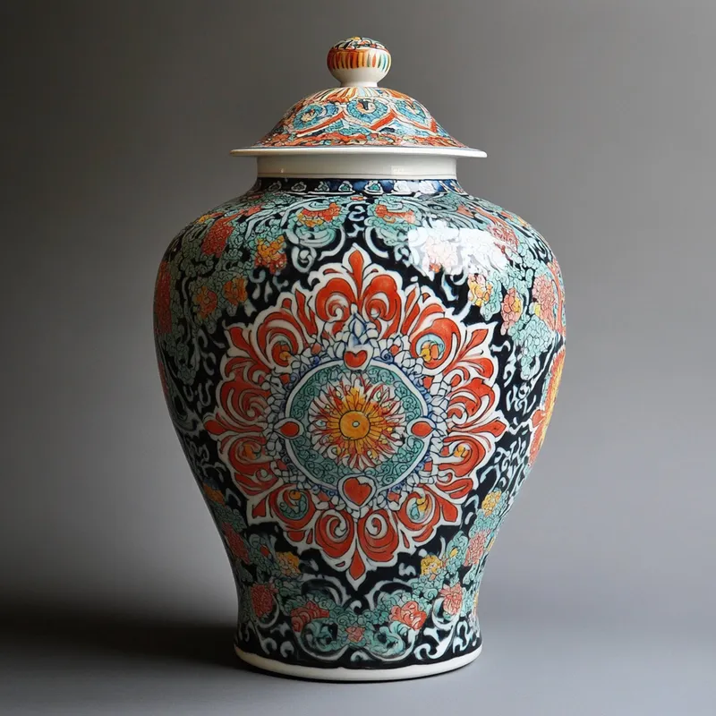 Heritage Arunachal Pradesh Showpieces & Figurines Decorative Ceramic Jars Collection Variant 1