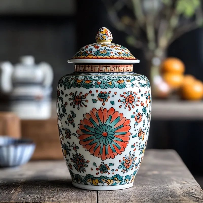Heritage Arunachal Pradesh Showpieces & Figurines Decorative Ceramic Jars Collection Variant 3