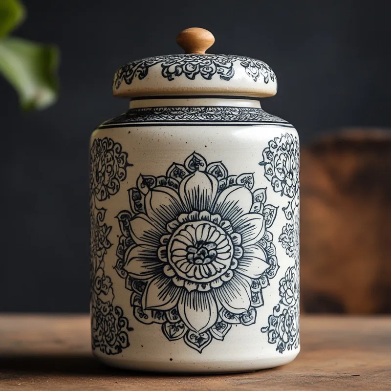 Heritage Arunachal Pradesh Spice Jars & Containers Ceramic Canisters Collection Variant 3
