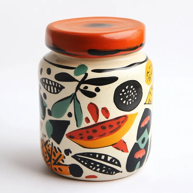 Assam Artistic Spice Jars & Containers Ceramic Canisters Variant 1