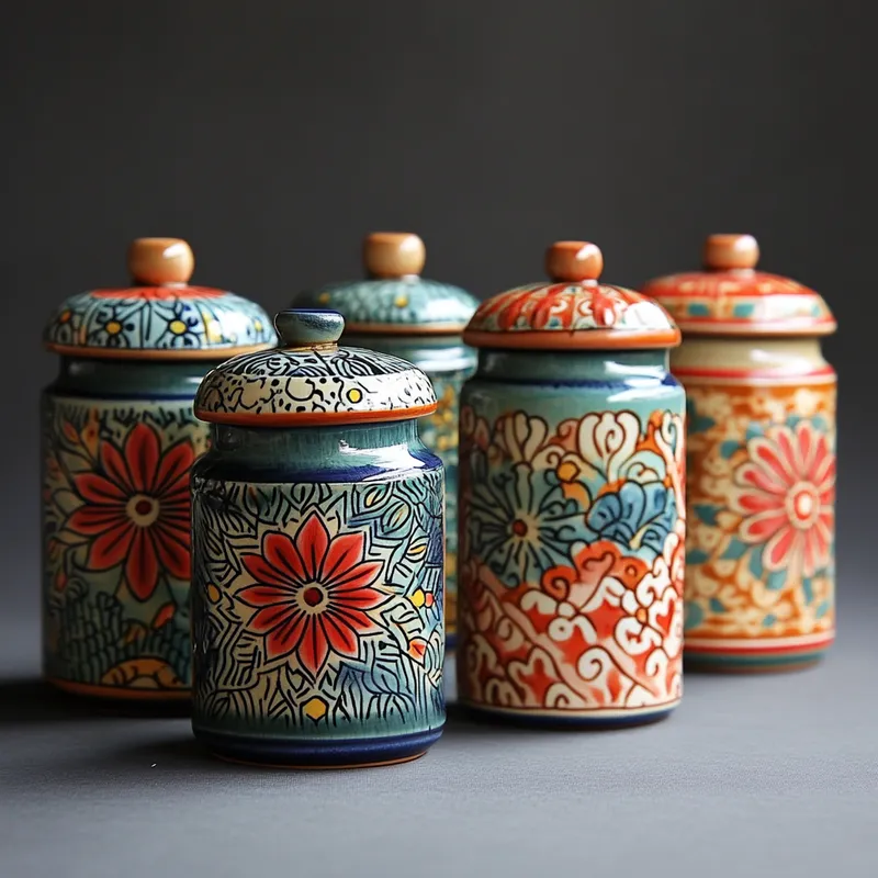 Heritage Arunachal Pradesh Spice Jars & Containers Multi-Piece Spice Jar Sets Collection Variant 1