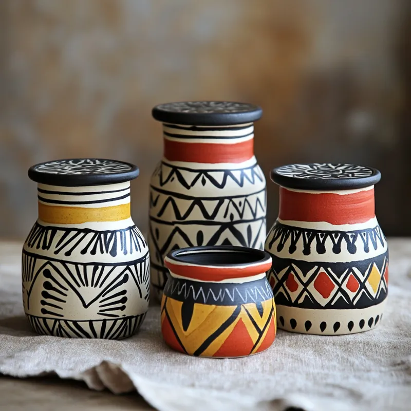 Assam Artistic Spice Jars & Containers Multi-Piece Spice Jar Sets Variant 3
