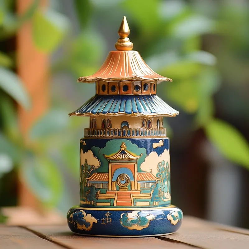 Heritage Arunachal Pradesh Souvenirs Ceramic Fridge Magnets Collection Variant 3