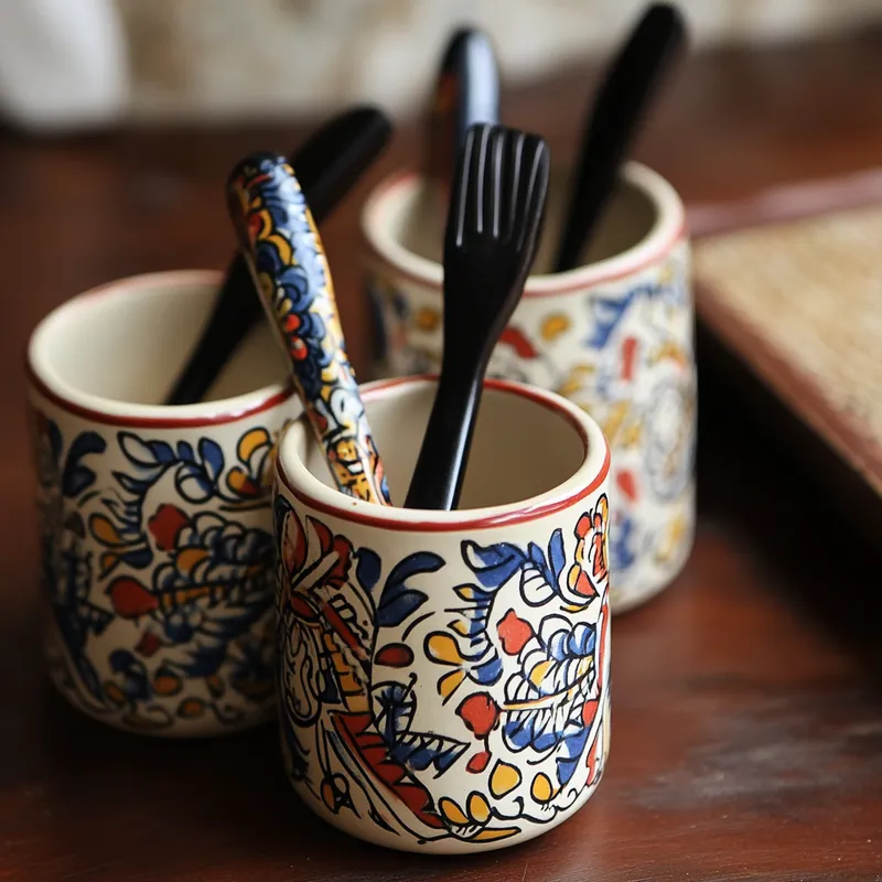 Andhra Pradesh Artistic Pradesh Tableware Cutlery Holders Variant 1