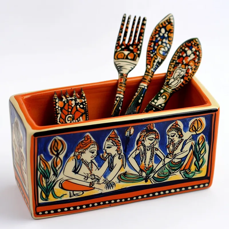 Assam Artistic Tableware Cutlery Holders Variant 1