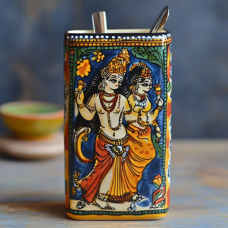Kerala Artistic Tableware Cutlery Holders Variant 2