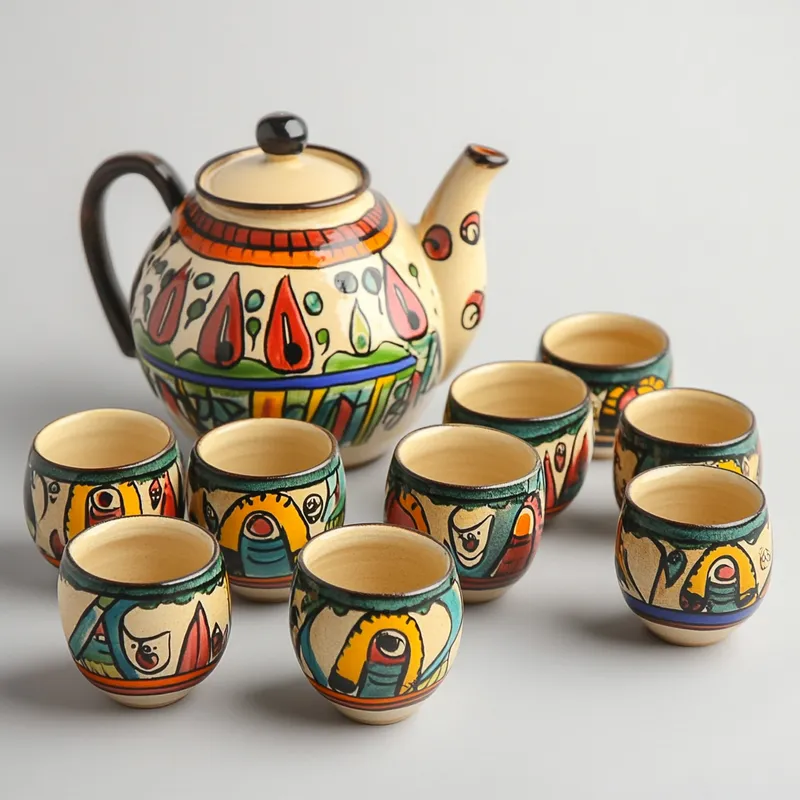 Dandiya Tea Set Variant 2